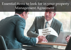 Zack Childress-Essential Items to Look For in Your Property Management Agreement